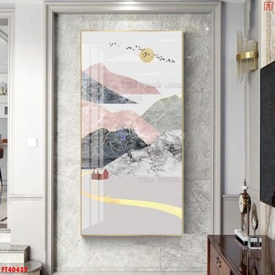 File in mica File tranh bộ hiện đại FT40432 (ảnh gốc) đẹp