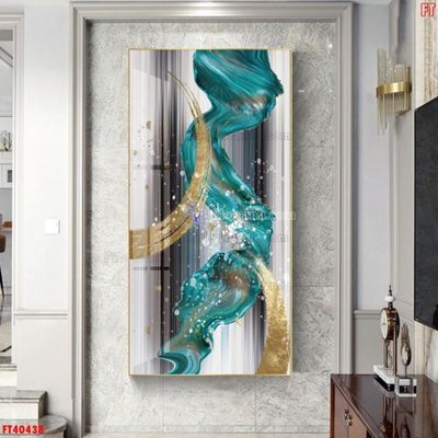 Ảnh gốc File tranh bộ hiện đại FT40438 (siêu chi tiết) để in ấn