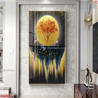 File gốc File tranh bộ hiện đại FT40494 (thiết kế) cho in ấn