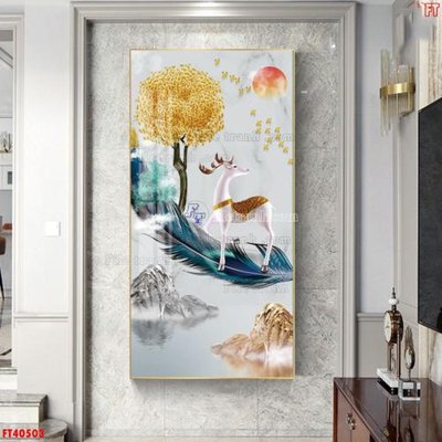 File gốc File tranh bộ hiện đại FT40503 (PNG) nền trong suốt