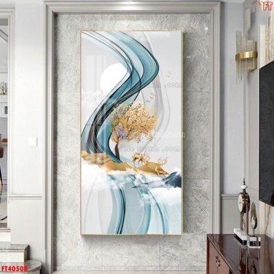 File ảnh gốc File tranh bộ hiện đại FT40508 không vỡ nét