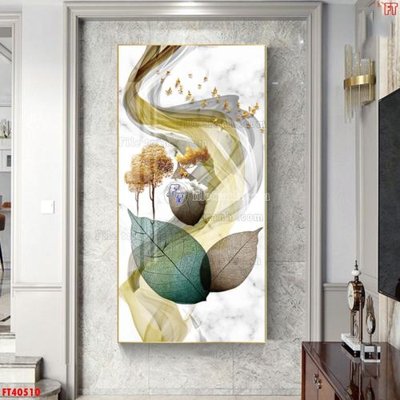 File ảnh File tranh bộ hiện đại FT40510 (gốc) in poster