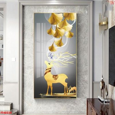 File tranh gốc File tranh bộ hiện đại FT40524 chủ đề hiện đại