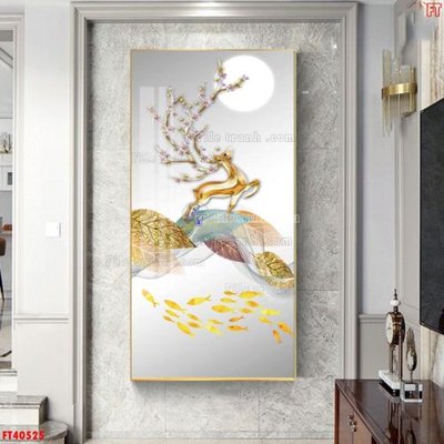 File in trần File tranh bộ hiện đại FT40525 (bản gốc) bầu trời