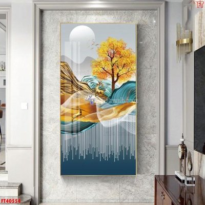 File gốc File tranh bộ hiện đại FT40554 (ảnh chi tiết) để in ấn