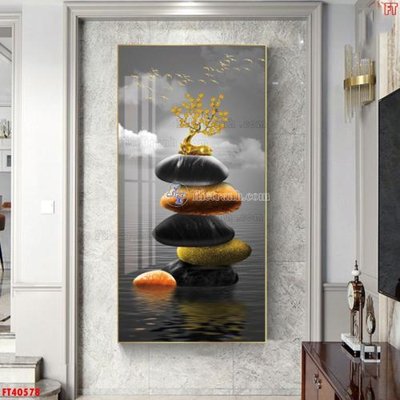 File tranh File tranh bộ hiện đại FT40578 (gốc) chủ đề trừu tượng