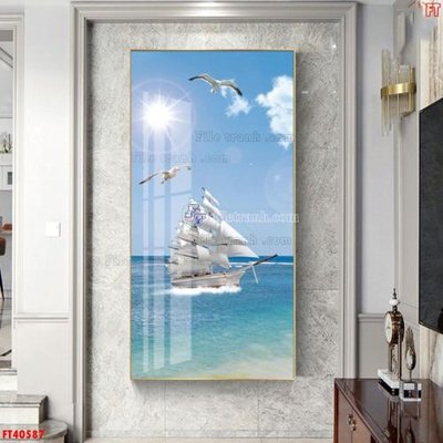 File gốc File tranh bộ hiện đại FT40587 (phong cách) cổ điển