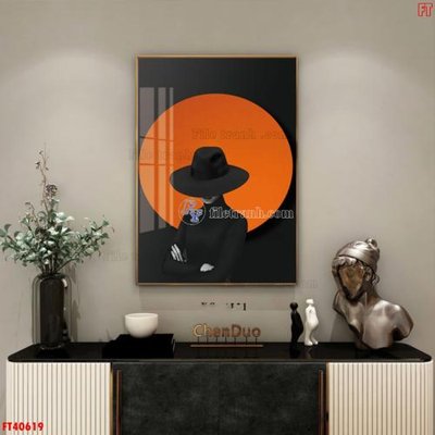 Tải file gốc File tranh bộ hiện đại FT40619 (để in lụa)