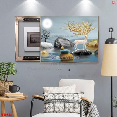Tải file gốc File tranh bộ hiện đại FT40638 (in không vỡ ảnh)