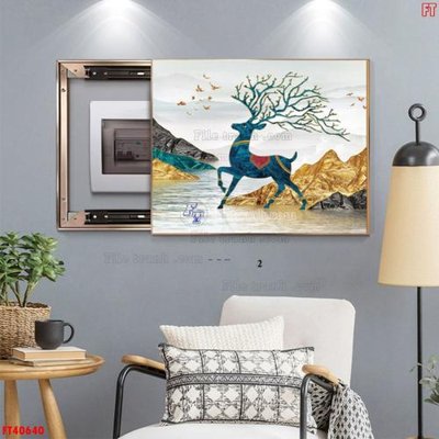 File tranh File tranh bộ hiện đại FT40640 (ảnh gốc) in trần 3D