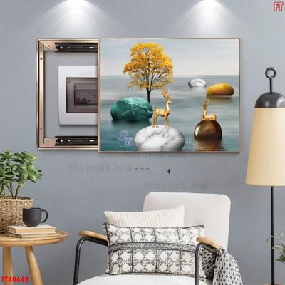 File ảnh File tranh bộ hiện đại FT40642 (gốc) in poster