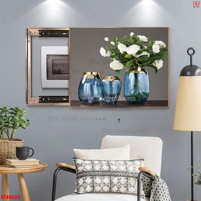 File gốc File tranh bộ hiện đại FT40655 cho in ấn và thiết kế