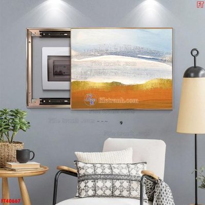 File ảnh File tranh bộ hiện đại FT40667 (gốc) in biển hiệu