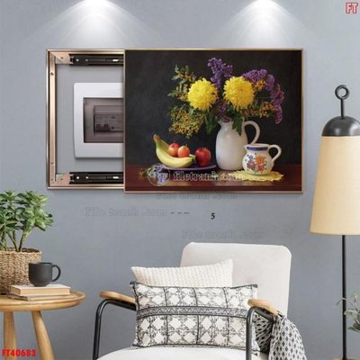 File PSD in ấn File tranh bộ hiện đại FT40683 (chất lượng cao)