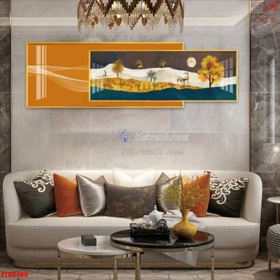 File gốc File tranh bộ hiện đại FT40700 (in lụa) chi tiết cao