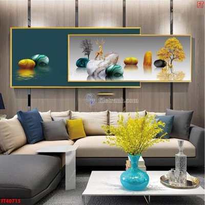 Tải file gốc File tranh bộ hiện đại FT40715 (bản PSD) chỉnh sửa được