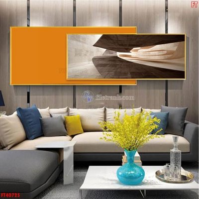 File in mica File tranh bộ hiện đại FT40725 (ảnh gốc) đẹp