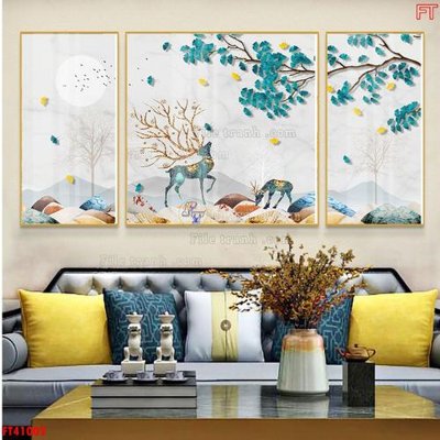 Download file File tranh bộ hiện đại FT41002 (chuẩn in) chất lượng cao