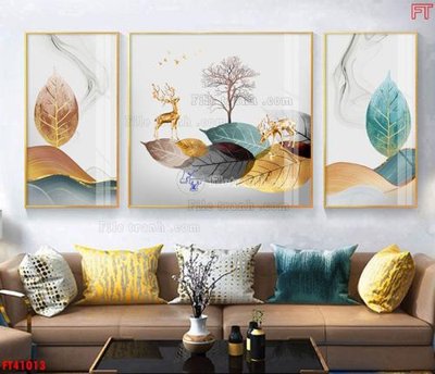 File gốc File tranh bộ hiện đại FT41013 (phiên bản chuẩn) để in ấn