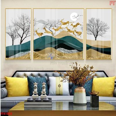 Tệp tin gốc File tranh bộ hiện đại FT41025 (chất lượng cao) File tranh bộ hiện đại FT41025