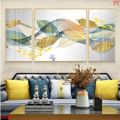 Tải file gốc File tranh bộ hiện đại FT41032 (in khổ lớn) không vỡ
