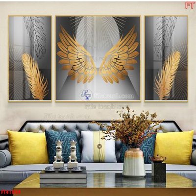 File tranh File tranh bộ hiện đại FT41034 (gốc) chủ đề thiên nhiên