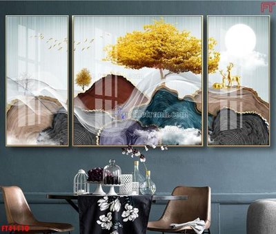 Download file File tranh bộ hiện đại FT41110 (chuẩn in) chất lượng cao