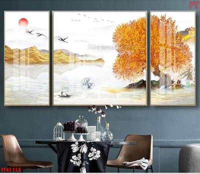 Tệp tin gốc File tranh bộ hiện đại FT41115 (chất lượng cao) File tranh bộ hiện đại FT41115