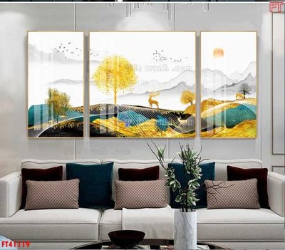 File in mica File tranh bộ hiện đại FT41119 (bản gốc) sắc sảo