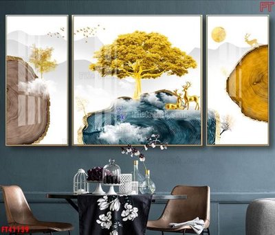 Tải file File tranh bộ hiện đại FT41139 (gốc) làm file thiết kế