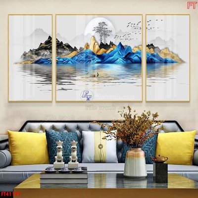 File ảnh File tranh bộ hiện đại FT41171 (gốc) in backdrop sự kiện