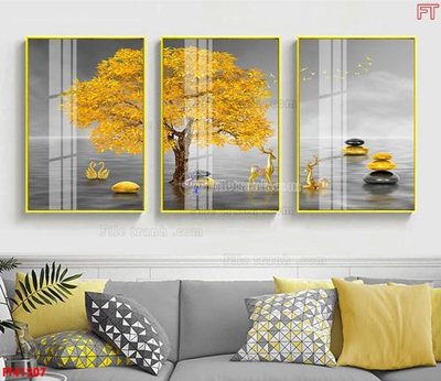 File gốc File tranh bộ hiện đại FT41207 (ảnh chi tiết) để in ấn