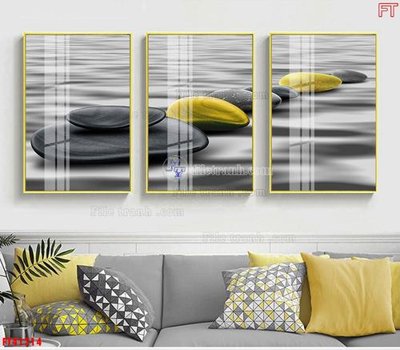 File gốc in ấn File tranh bộ hiện đại FT41214 chất lượng vượt trội