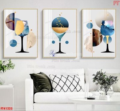 Download file File tranh bộ hiện đại FT41225 (chuẩn in) File tranh bộ hiện đại FT41225