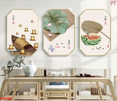 File tranh File tranh bộ hiện đại FT41289 (bản gốc) in canvas