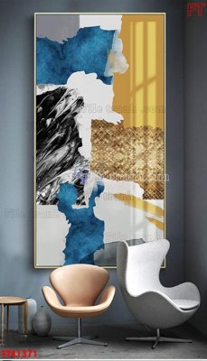 File gốc File tranh bộ hiện đại FT41371 (phong cách) cổ điển