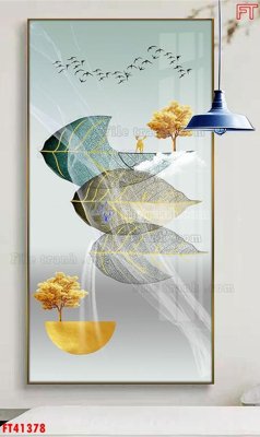 File in mica File tranh bộ hiện đại FT41378 (bản gốc) siêu trong