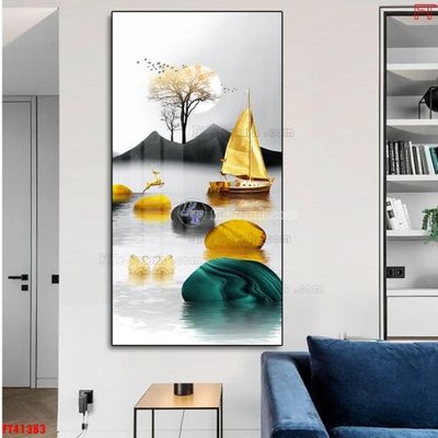 Hình ảnh gốc File tranh bộ hiện đại FT41383 (để in khổ lớn)