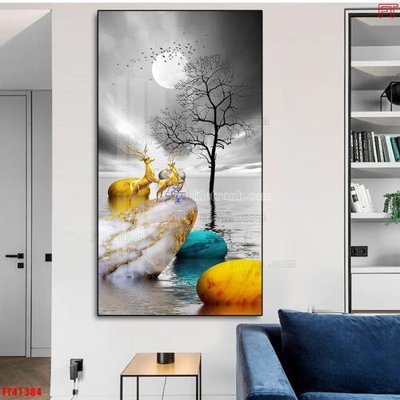 Tệp tin gốc File tranh bộ hiện đại FT41384 (dùng cho in) File tranh bộ hiện đại FT41384