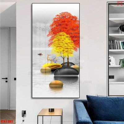 File in ấn chuyên nghiệp File tranh bộ hiện đại FT41385 (file gốc)