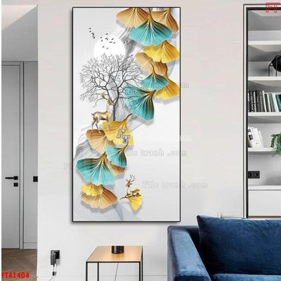 Tải file File tranh bộ hiện đại FT41404 (gốc) để in ấn ngay