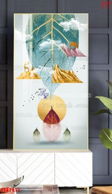 File in mica File tranh bộ hiện đại FT41411 (bản gốc) siêu trong