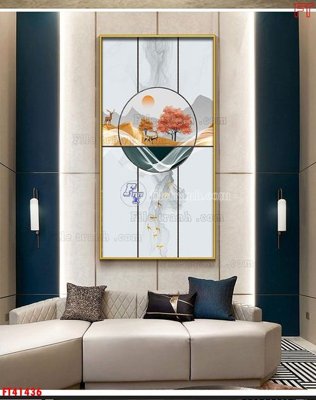 File tranh PSD File tranh bộ hiện đại FT41436 chất lượng cao