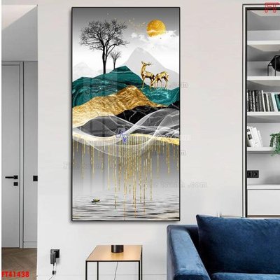 Tải file File tranh bộ hiện đại FT41438 (PSD) cho in tranh kính
