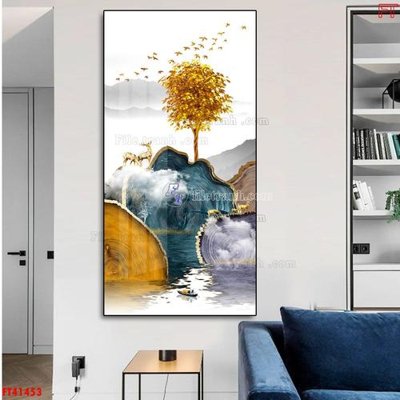 File gốc File tranh bộ hiện đại FT41453 (phiên bản chuẩn) để in ấn