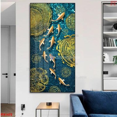 File in ấn File tranh bộ hiện đại FT41472 (bản gốc) sắc nét