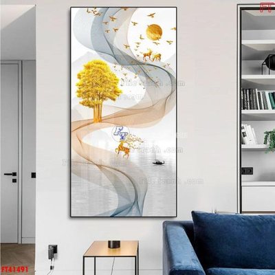 File tranh gốc PSD File tranh bộ hiện đại FT41491 còn nguyên layer