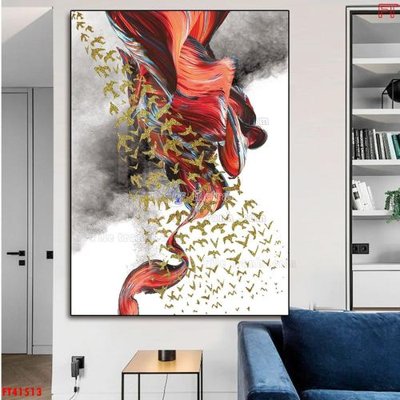 File tranh File tranh bộ hiện đại FT41513 (gốc) chủ đề động vật