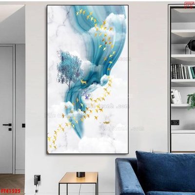 File tranh gốc File tranh bộ hiện đại FT41525 (bản quyền) độc đáo