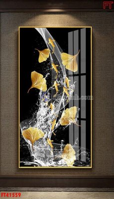 Hình ảnh file gốc in trần nhà File tranh bộ hiện đại FT41559